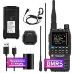 TIDRADIO TD-H3 GMRS Radio Handheld Long Range,Multi-Band Receiving Two-Way Radio