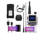 TIDRADIO TD-H3 Ham Radio (Crystal) Multi-Band Long Range 2-Way Radio,USB-C Prog.