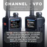 BAOFENG BF-F8HP PRO 10 W Tri-Band Two-Way Radio – UV-5R 7th Gen, 1000 Channels, GPS & NOAA Weather, Aviation/VHF/UHF/1.25 m Scanner, IP54 Rugged, USB-C Rechargeable Battery