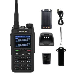 Retevis C2 2 Way Radio Long Range,GMRS Walkie Talkies,Noise Cancelling,Group Call,First Responder, Easy Pairing,2000mAh,USB-C,Professional Walkie Talkies for School,Industrial,Logistics(6 Pack)