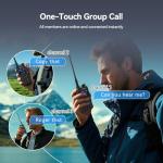 Retevis C2 2 Way Radio Long Range,GMRS Walkie Talkies,Noise Cancelling,Group Call,First Responder, Easy Pairing,2000mAh,USB-C,Professional Walkie Talkies for School,Industrial,Logistics(6 Pack)