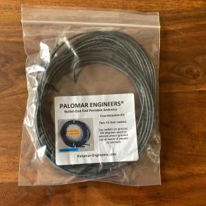 Palomar Engineers Bullet-End Fed Portable Antenna Counterpoise Kit