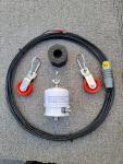 Bullet End Fed Antenna System - 71' Antenna (80-6 meters), Snap On Choke, Spl...