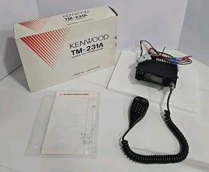 Vintage Kenwood TM-231A Ham 2M 144Mhz FM Transceiver Radio Complete In Box MINT