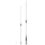 Bingfu Mobile Ham Radio High Gain Antenna Dual Band VHF UHF 144 430MHz Anti-Rust 62inch Antennae PL259 Male for Vehicle Car Truck Amateur Two Way Radio