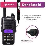 Mirkit 23X Baofeng UV-9R Plus MK1 (UV-82 3rd gen) Waterproof Radio 8W Max Power 2024 VHF/UHF 144-148/420-450MHz Walkie-Talkie, 2200mAh Baofeng Battery, Programming Cable, IP67 Dust/Cold/Waterproof