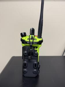 NEW BLACK POINT TACTICAL MOTOROLA BELT LOOPS KYDEX POUCH APX 6000 8000XE RADIOS