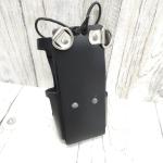 Perfect Fit Fireman's Leather Radio Holder for Motorola APX 6000 /8000 /XE