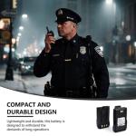 elxjar (2-Pack) 7.4V 3250mAh Replacement Battery for AnyTone AT-D878UV Plus, D878UV, D868UV, D858, BTECH DMR-6X2, Radioddity GD-AT10G, DMR-6X2 PRO Radios