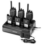 6 Pack Baofeng BF-88A Walkie Talkie 2 Two Way Radio Handheld Long Range FRS NEW!