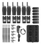 6 Pack Baofeng BF-88A Walkie Talkie 2 Two Way Radio Handheld Long Range FRS NEW!
