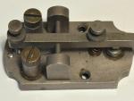 Rare vintage JH Bunnell nickel plated telegraph spark key ham radio Morse code