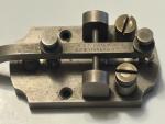 Rare vintage JH Bunnell nickel plated telegraph spark key ham radio Morse code