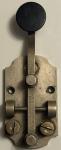 Rare vintage JH Bunnell nickel plated telegraph spark key ham radio Morse code