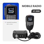 QYT KT-9900 Mobile Ham Radio - 25 Watts Two Way Radio,UHF VHF Dual Band Car Ham Radio Base Radio with Programming Cable - Exteral Speaker/PTT - for Off-Road Drilling,Ranches,Overlanding