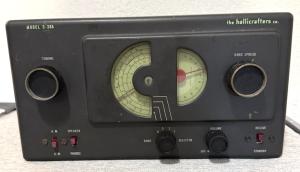 Vintage Hallicrafters S-38A Ham Shortwave Communications Receiver - For Parts