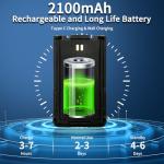 GMRS Ham Radios Long Range: MaxTalker TK-W60 Rechargeable 2 Way Radio Long Range Waterproof Ham Radio Handheld, AM/FM/NOAA/UHF/VHF Radio, Walkie Talkies for Adults 2 Pack