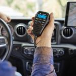 Midland® - MXT275 MicroMobile GMRS Radio - 15 watts Two-Way Radio with Integrated Control Microphone - Overland Caravanning Tractors - Detachable External Magnetic Mount Antenna - 8 Repeater Channels