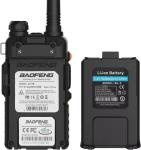 Digital Handheld Radio Scanner Fire Police VHF FM EMS Ham 2 Way Transceiver Dual