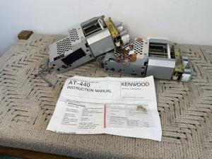 🍊Vintage Kenwood AT-440 Automatic Antenna Tuner Unit for TS-440S Parts WORKS!