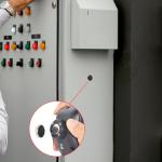 Universal CB Mircophone Magnetic Kit, Round Knob Mobile Radio Speaker Mic Magnet Holder Mount for Motorola HLN9073B CDM1250 CDM750 Kenwood TK768G TK868G TM471A (Black)