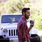 Midland T290VP4 High Powered GMRS Two Way Radios - 4 Pack Bundle w/Headsets & Chargers