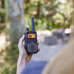 Midland T290VP4 High Powered GMRS Two Way Radios - 4 Pack Bundle w/Headsets & Chargers