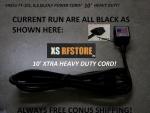  YAESU POWER CORD 10' CORD! HEAVY DUTY FT-101,B,E,EE,EX,F AC *FREE&FAST M- SHIP*