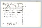 Ham Radio QSL WD5GJP Groves Texas USA 1982 Yaesu FT-101E 60m Band