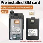 2 Pack Airiton POC Global PTT Radios Unlimited Range 4G Nationwide WITH SIM