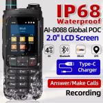 AIRITON AI-8088 ZELLO Global POC Walkie Talkie IP68 Waterproof Network Radio And