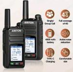 2 Pack Airiton POC Global PTT Radios Unlimited Range 4G Nationwide WITH SIM