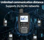 2 Pack POC Global PTT Radios Unlimited Range 4G Nationwide WITH SIM Airiton