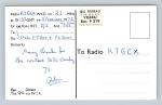Ham Radio QSL VK6LK Riverton Australia 1972 Yaesu FT200 FL2000