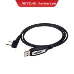 Long Range Walkie Talkies Retevis RT22 Rechargeable Two Way Radios 10Pack & USB