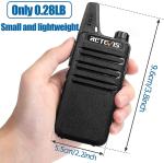 Long Range Walkie Talkies Retevis RT22 Rechargeable Two Way Radios 10Pack & USB