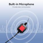 Retevis IP66 Waterproof Two Way Radio Earpiece with Mic,Compatible RT29 RT48 RT47 RT47V RB23 RB46 NR30 RT29D RT83 RT82 Ailunce HD1 HD2 HA1G Motorola EX500 GP328Plus Walkie talkies(4 Pack)