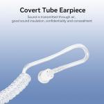 Retevis IP66 Waterproof Two Way Radio Earpiece with Mic,Compatible RT29 RT48 RT47 RT47V RB23 RB46 NR30 RT29D RT83 RT82 Ailunce HD1 HD2 HA1G Motorola EX500 GP328Plus Walkie talkies(4 Pack)