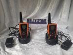 Uniden FRS/GMRS Two-Way Radios Pair w/ Chargers | Tested Working | Used