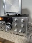 🍊Vintage 1970s Kenwood R-599 HF Ham Radio Receiver w/ S-599A Speaker POWERS ON!