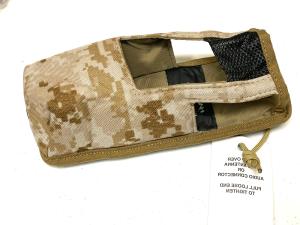 HARRIS WINDOWED RF-5932 COMMUNICATIONS DIVISION MBITR RADIO AOR1 POUCH USMC USGI