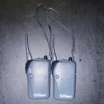Pair of Cobra MicroTalk1 FRS-100 Walkie Talkie   Tested & Working