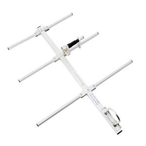 HYS Foldable UHF Yagi Antenna, 70CM 400-470Mhz Aluminium Alloy Outdoor Antenna, Aluminium Alloy GMRS Base Antenna for Yaesu Motorola Icom Kenwood Radio Transceiver HT Repeater