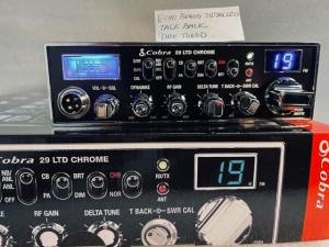 CUSTOM Built In ECHO & TALKBACK COBRA 29 LTD CHROME DUAL MODE AM/FM CB RADIO