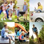 Long Range Walkie Talkies Retevis RT22 FRS Rechargeable Two Way Radios 2 Pack