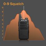 Long Range Walkie Talkies Retevis RT22 FRS Rechargeable Two Way Radios 2 Pack