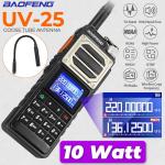 Baofeng UV-25 10W Tri Band Power Walkie Talkie Long Range Type-C Two Way Radio