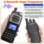 Baofeng UV-25 10W Tri Band Power Walkie Talkie Long Range Type-C Two Way Radio