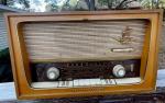 Grundig Majestic Tube Radio 2077 1950’s Tabletop AM/FM Shortwave Vintage Germany