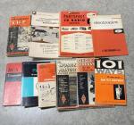 1960’s Vintage Lot of 10, Radio Amateurs Books Manuals Ham CB RCA VHF Electronic